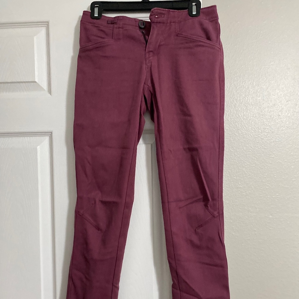 Patagonia maroon pants